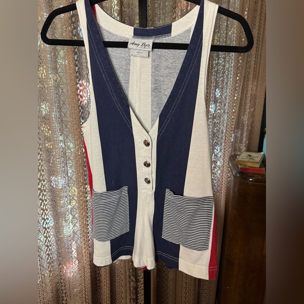 VTG Striped Romper- kids?